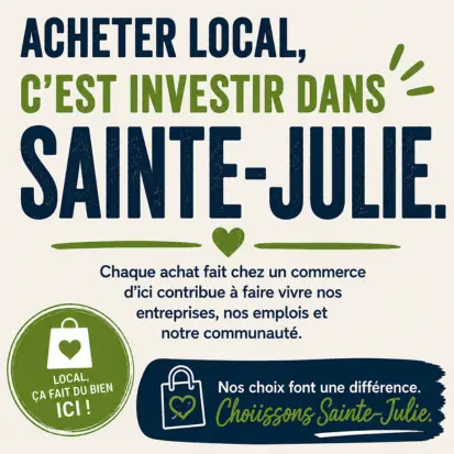 sainte julie achat-local